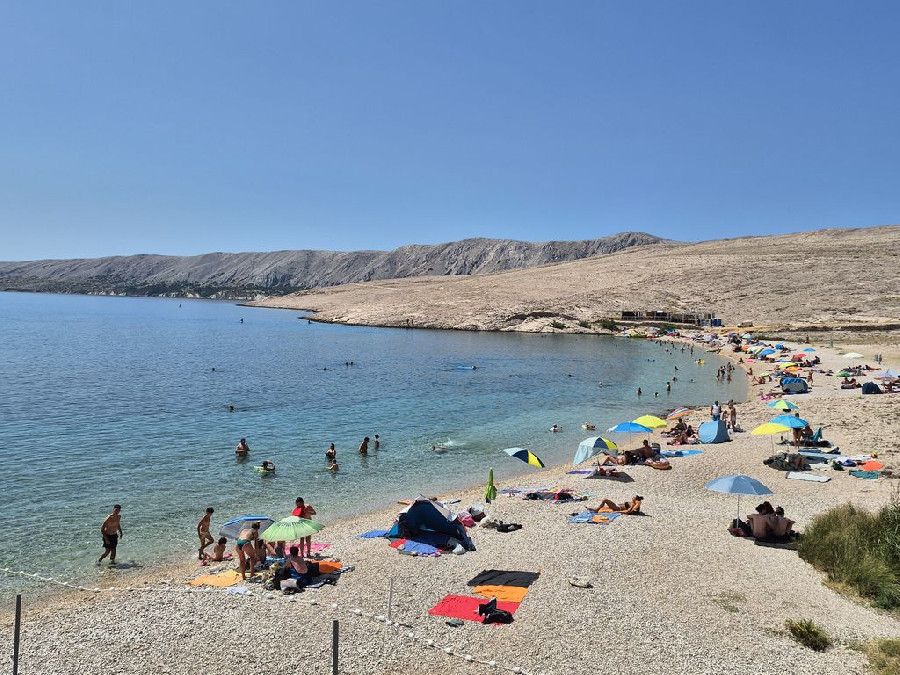  Ručica beach Pag sziget