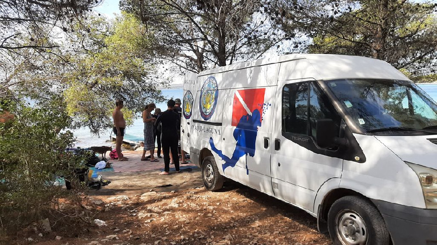   Búváriskola Diving center Pakoštaneban Nadji Laguna