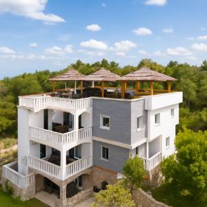 Horvátország Donji Karin apartmanház 2