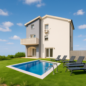 Horvátország Donji Karin apartmanház 3