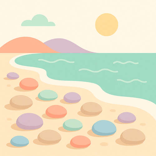 Köves strandok, vadpartok